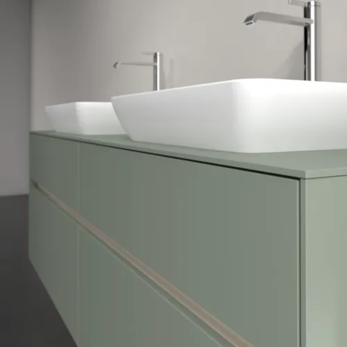 VILLEROY BOCH Toaletní skříňka Collaro, 4 výsuvy, 1600 x 548 x 500 mm, Soft Green / Soft Green #C12300AF, obrázek 5