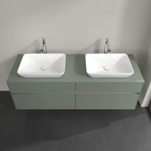 VILLEROY BOCH Toaletní skříňka Collaro, 4 výsuvy, 1600 x 548 x 500 mm, Soft Green / Soft Green #C12300AF, obrázek 4