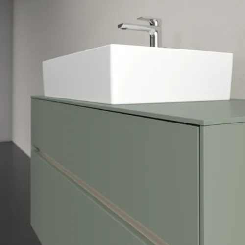 VILLEROY BOCH Collaro toaletní skříňka, s osvětlením, 2 výsuvy, 1000 x 548 x 500 mm, Soft Green / Soft Green #C126B0AF, obrázek 6
