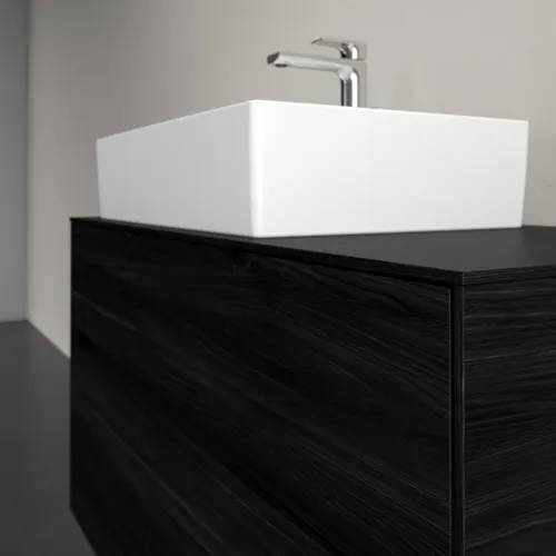 VILLEROY BOCH Toaletní skříňka Collaro, s osvětlením, 2 výsuvy, 1000 x 548 x 500 mm, černý dub / černý dub #C126B0AB, obrázek 6