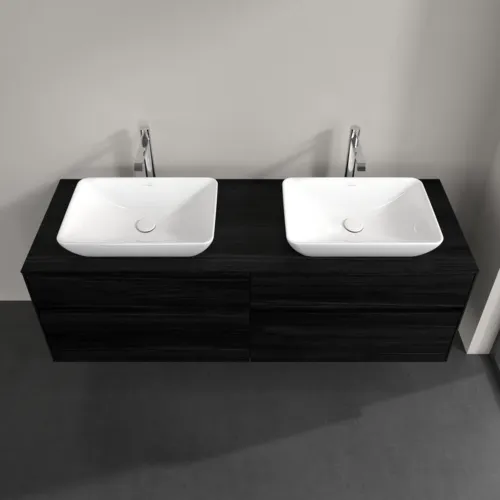 VILLEROY BOCH Toaletní skříňka Collaro, 4 výsuvy, 1600 x 548 x 500 mm, černý dub / černý dub #C12300AB, obrázek 4