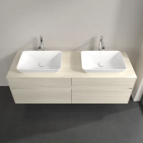 VILLEROY BOCH Toaletní skříňka Collaro, 4 výsuvy, 1600 x 548 x 500 mm, bílý dub / bílý dub #C12300AA, obrázek 4