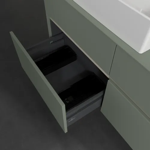 VILLEROY BOCH Toaletní skříňka Collaro, 4 výsuvy, 1200 x 548 x 500 mm, Soft Green / Soft Green #C12900AF, obrázek 6