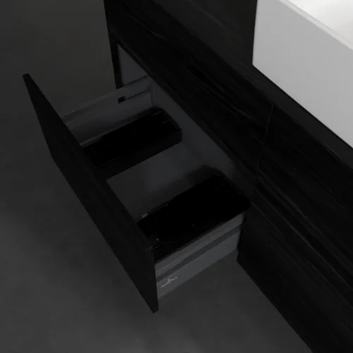 VILLEROY BOCH Toaletní skříňka Collaro, s osvětlením, 4 výsuvy, 1200 x 548 x 500 mm, černý dub / černý dub #C130B0AB, obrázek 7