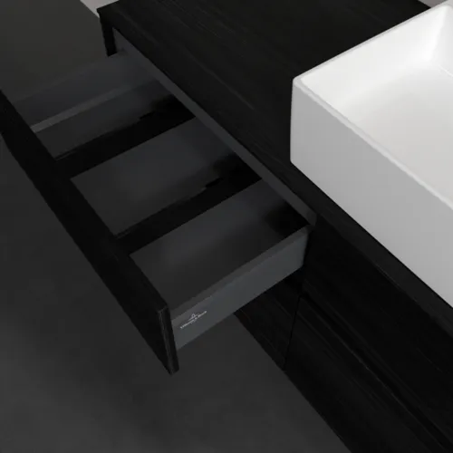 VILLEROY BOCH Toaletní skříňka Collaro, s osvětlením, 4 výsuvy, 1200 x 548 x 500 mm, černý dub / černý dub #C130B0AB, obrázek 8
