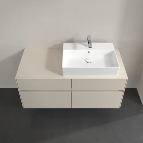 VILLEROY BOCH Toaletní skříňka Collaro, 4 výsuvy, 1200 x 548 x 500 mm, Cashmere Grey / Cashmere Grey #C13000VN, obrázek 4