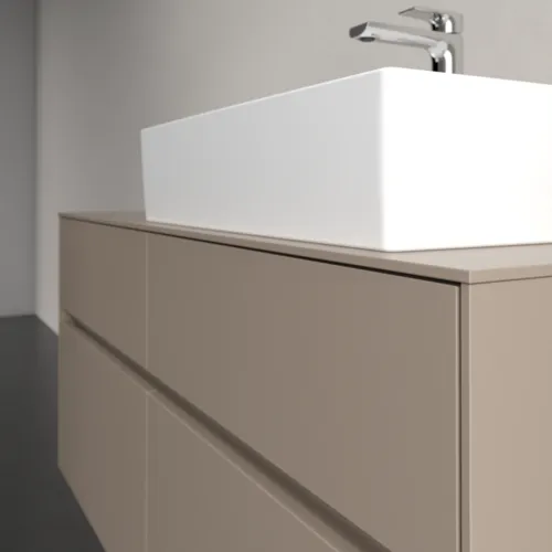 VILLEROY BOCH Toaletní skříňka Collaro, 4 výsuvy, 1200 x 548 x 500 mm, taupe / taupe #C13000VM, obrázek 5