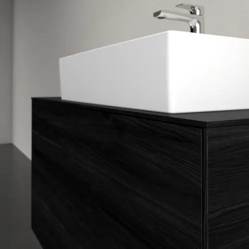 VILLEROY BOCH Toaletní skříňka Collaro, 2 výsuvy, 1000 x 548 x 500 mm, černý dub / černý dub #C12700AB, obrázek 5