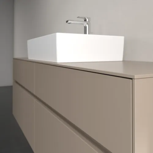 VILLEROY BOCH Toaletní skříňka Collaro, s osvětlením, 4 výsuvy, 1600 x 548 x 500 mm, taupe / taupe #C134B0VM, obrázek 6