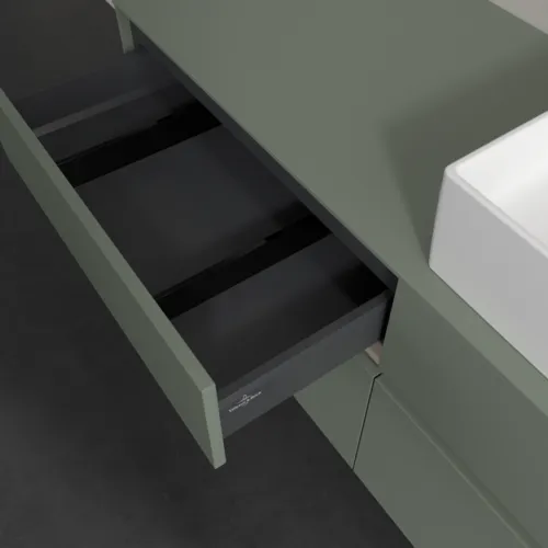 VILLEROY BOCH Toaletní skříňka Collaro, 4 výsuvy, 1400 x 548 x 500 mm, Soft Green / Soft Green #C13300AF, obrázek 7