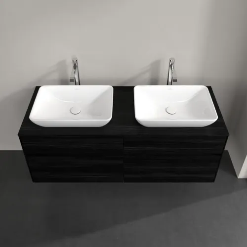 VILLEROY BOCH Toaletní skříňka Collaro, 4 výsuvy, 1400 x 548 x 500 mm, černý dub / černý dub #C11900AB, obrázek 4