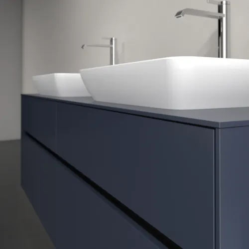 VILLEROY BOCH Toaletní skříňka Collaro, 4 výsuvy, 1600 x 548 x 500 mm, Marine Blue / Marine Blue #C12300VQ, obrázek 5