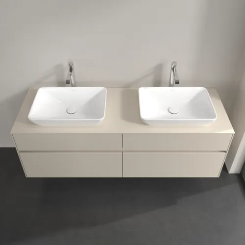 VILLEROY BOCH Toaletní skříňka Collaro, 4 výsuvy, 1600 x 548 x 500 mm, Cashmere Grey / Cashmere Grey #C12300VN, obrázek 4