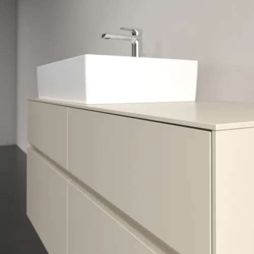 VILLEROY BOCH Toaletní skříňka Collaro, s osvětlením, 4 výsuvy, 1200 x 548 x 500 mm, Cashmere Grey / Cashmere Grey #C129B0VN, obrázek 6