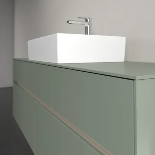 VILLEROY BOCH Toaletní skříňka Collaro, 4 výsuvy, 1600 x 548 x 500 mm, Soft Green / Soft Green #C13400AF, obrázek 5