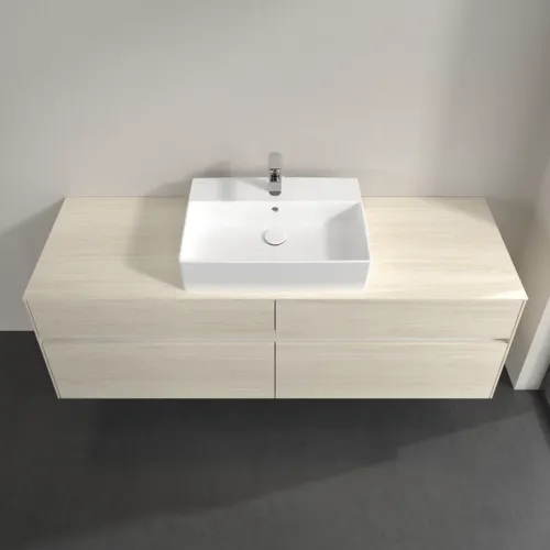 VILLEROY BOCH Toaletní skříňka Collaro, 4 výsuvy, 1600 x 548 x 500 mm, bílý dub / bílý dub #C13400AA, obrázek 4