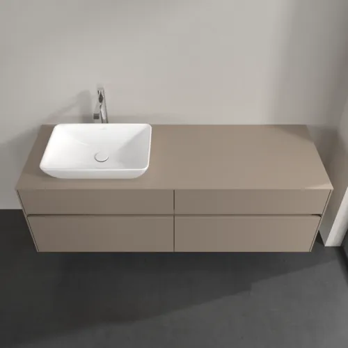 VILLEROY BOCH Toaletní skříňka Collaro, s osvětlením, 4 výsuvy, 1600 x 548 x 500 mm, taupe / taupe #C121B0VM, obrázek 4