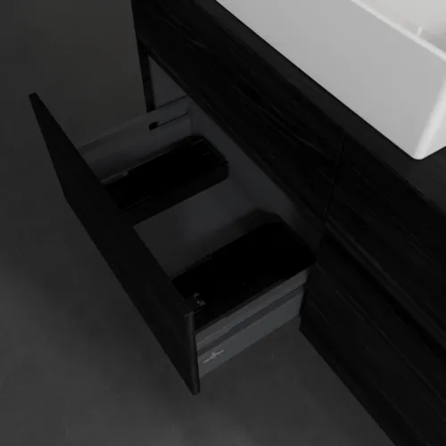VILLEROY BOCH Toaletní skříňka Collaro, s osvětlením, 4 výsuvy, 1200 x 548 x 500 mm, černý dub / černý dub #C129B0AB, obrázek 7