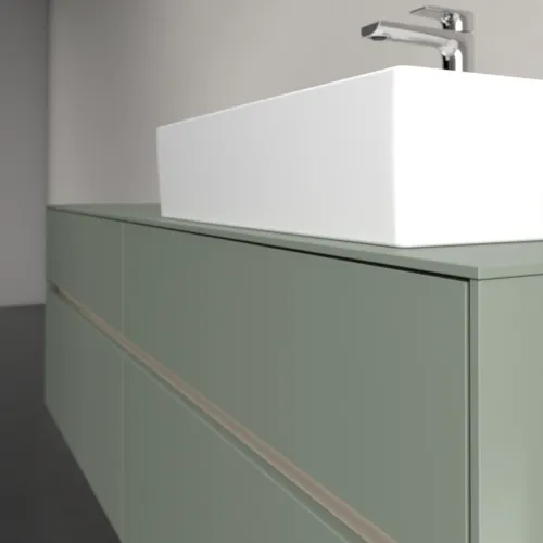VILLEROY BOCH Toaletní skříňka Collaro, 4 výsuvy, 1600 x 548 x 500 mm, Soft Green / Soft Green #C13600AF, obrázek 5