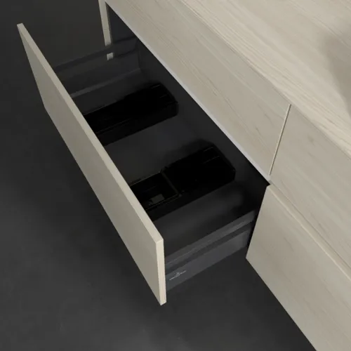 VILLEROY BOCH Toaletní skříňka Collaro, 4 výsuvy, 1600 x 548 x 500 mm, bílý dub / bílý dub #C13600AA, obrázek 6