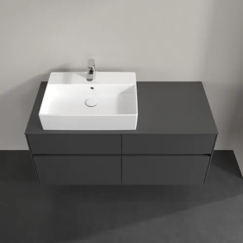 VILLEROY BOCH Collaro toaletní skříňka, 4 výsuvy, 1200 x 548 x 500 mm, Grafit / Grafit #C12900VR, obrázek 4