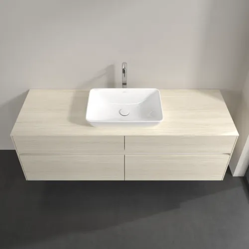 VILLEROY BOCH Toaletní skříňka Collaro, 4 výsuvy, 1600 x 548 x 500 mm, bílý dub / bílý dub #C12000AA, obrázek 4
