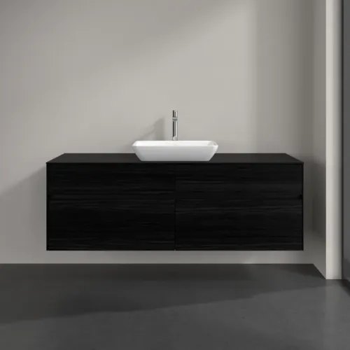 VILLEROY BOCH Toaletní skříňka Collaro, 4 výsuvy, 1600 x 548 x 500 mm, černý dub / černý dub #C12000AB, obrázek 3