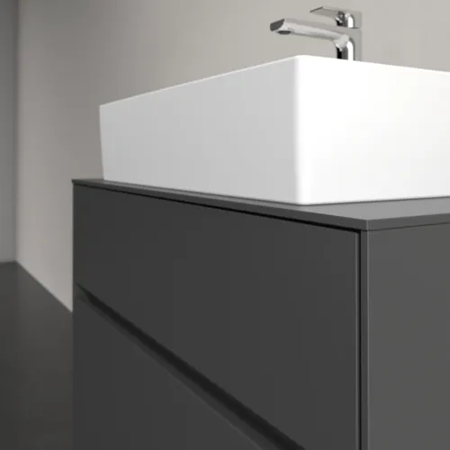 VILLEROY BOCH Collaro toaletní skříňka, s osvětlením, 2 výsuvy, 800 x 548 x 500 mm, Grafit / Grafit #C124B0VR, obrázek 6