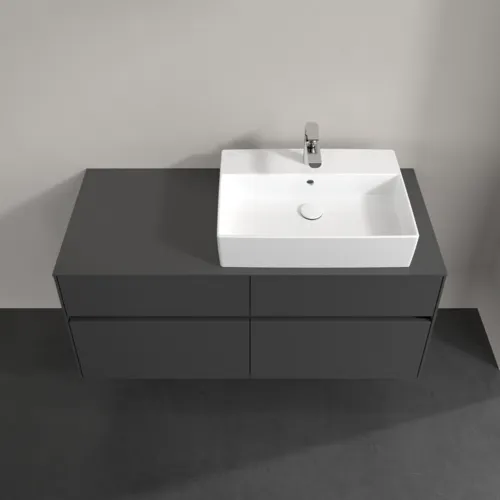 VILLEROY BOCH Collaro toaletní skříňka, s osvětlením, 4 výsuvy, 1200 x 548 x 500 mm, Grafit / Grafit #C130B0VR, obrázek 4