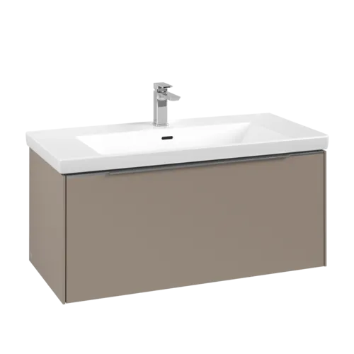 VILLEROY BOCH Subway 3.0 Vanity unit, 1 zásuvka, 973 x 429 x 478 mm, taupe #C56900VM