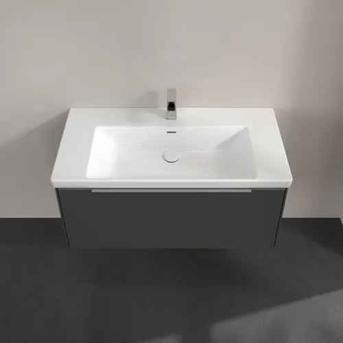 VILLEROY BOCH Subway 3.0 Vanity unit, 1 zásuvka, 973 x 429 x 478 mm, grafitová barva #C56900VR, obrázek 4