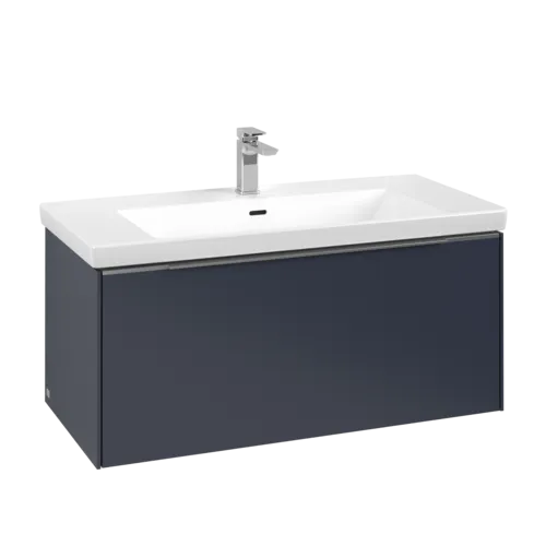 VILLEROY BOCH Subway 3.0 Vanity unit, 1 zásuvka, 973 x 429 x 478 mm, Marine Blue #C56900VQ