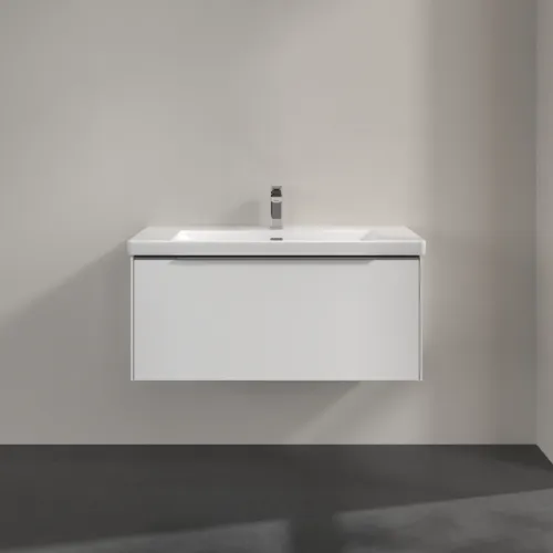 VILLEROY BOCH Subway 3.0 Vanity unit, 1 zásuvka, 973 x 429 x 478 mm, čistě bílá #C56900VF, obrázek 3