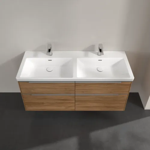 VILLEROY BOCH Subway 3.0 Vanity unit, 4 výsuvy, 1272 x 576 x 478 mm, dub Kansas #C56800RH, obrázek 4
