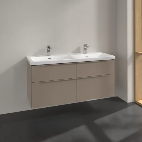 VILLEROY BOCH Subway 3.0 Vanity unit, 4 zásuvky, 1272 x 576 x 478 mm, Taupe #C56802VM, obrázek 2