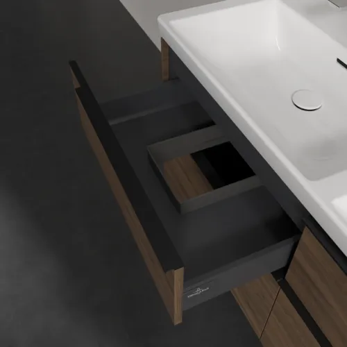 VILLEROY BOCH Vanová skříňka Subway 3.0, 4 výsuvy, 1272 x 576 x 478 mm, dub Arizona #C56801VH, obrázek 7