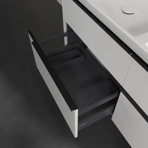 VILLEROY BOCH Subway 3.0 Vanity unit, 4 výsuvy, 1272 x 576 x 478 mm, Brilliant White #C56801VE, obrázek 6