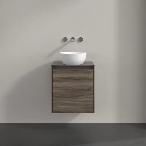 VILLEROY BOCH Toaletní skříňka Collaro, 1 dvířka, 500 x 548 x 380 mm, Kamenný dub / Kamenný dub #C14900RK, obrázek 3