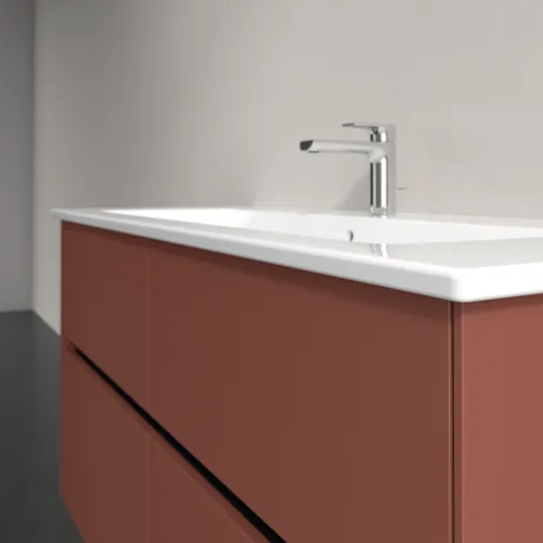 VILLEROY BOCH Toaletní skříňka Collaro, 4 výsuvy, 1161 x 610 x 480 mm, vínově červená #C14600AH, obrázek 5