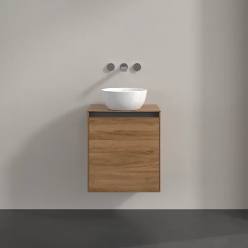 VILLEROY BOCH Toaletní skříňka Collaro, 1 dvířka, 500 x 548 x 380 mm, dub Kansas / dub Kansas #C14900RH, obrázek 3