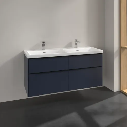 VILLEROY BOCH Subway 3.0 Vanity unit, 4 výsuvy, 1272 x 576 x 478 mm, Marine Blue #C56801VQ, obrázek 2