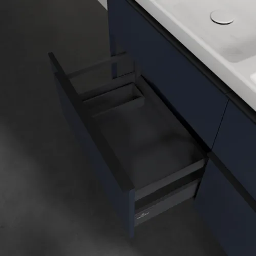 VILLEROY BOCH Subway 3.0 Vanity unit, 4 výsuvy, 1272 x 576 x 478 mm, Marine Blue #C56801VQ, obrázek 6
