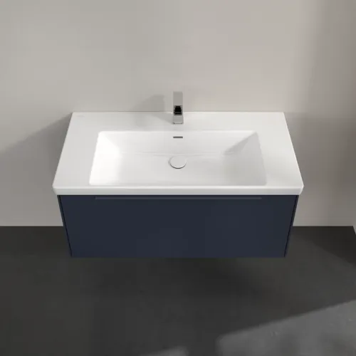 VILLEROY BOCH Subway 3.0 Vanity unit, 1 zásuvka, 973 x 429 x 478 mm, Marine Blue #C56902VQ, obrázek 4