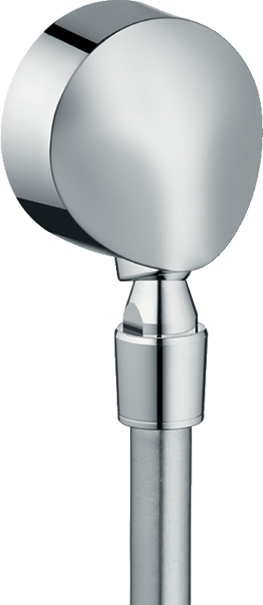 HANSGROHE FixFit Přípojka hadice se zpětným ventilem a kulovým kloubem E #27505000 - chrom