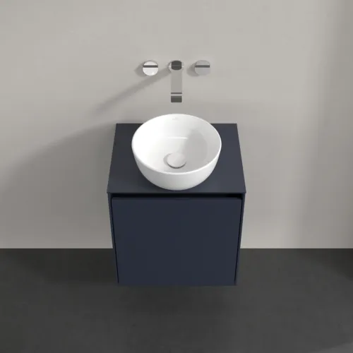 VILLEROY BOCH Toaletní skříňka Collaro, s osvětlením, 1 dvířka, 500 x 548 x 380 mm, Marine Blue / Marine Blue #C149B0VQ, obrázek 4