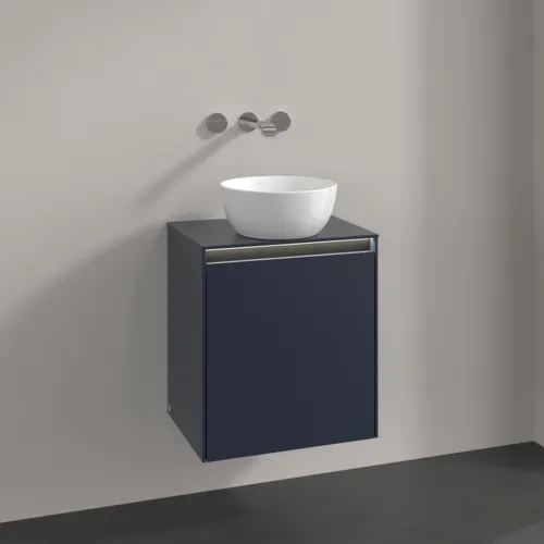 VILLEROY BOCH Toaletní skříňka Collaro, s osvětlením, 1 dvířka, 500 x 548 x 380 mm, Marine Blue / Marine Blue #C149B0VQ, obrázek 2