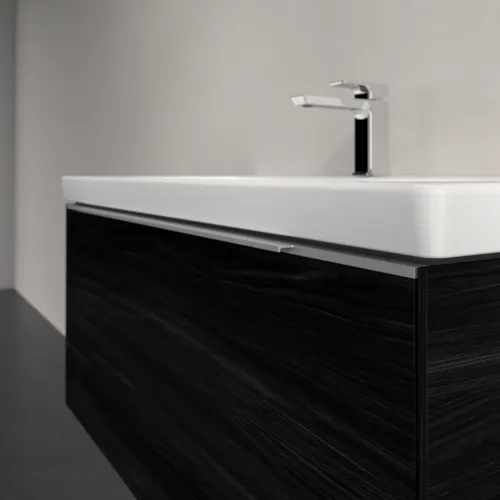 VILLEROY BOCH Subway 3.0 Vanity unit, s osvětlením, 1 zásuvka, 973 x 429 x 478 mm, černý dub #C569L0AB, obrázek 6