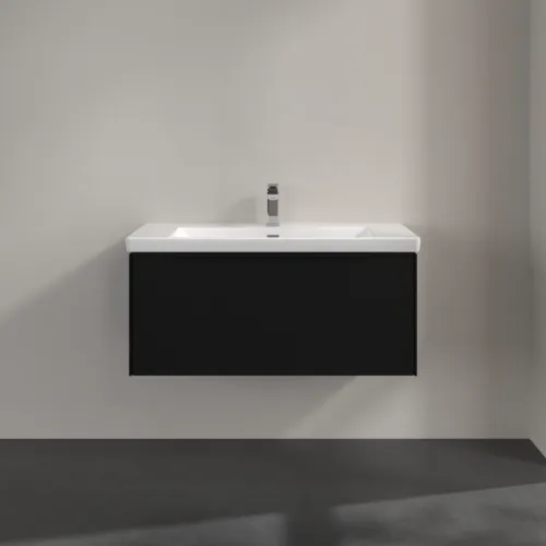 VILLEROY BOCH Subway 3.0 Vanity unit, 1 zásuvka, 973 x 429 x 478 mm, Volcano Black #C56901VL, obrázek 3