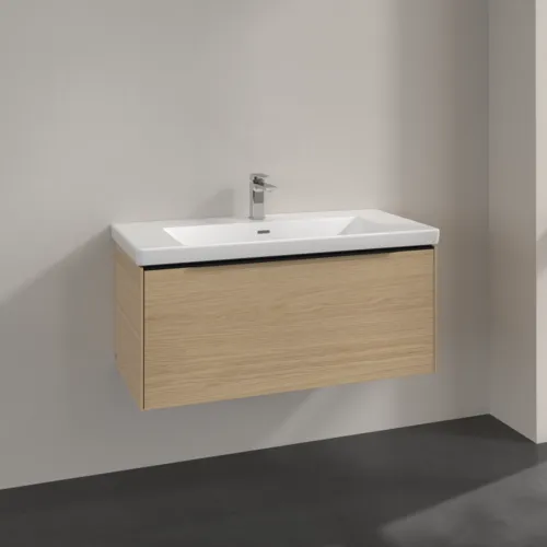 VILLEROY BOCH Subway 3.0 Vanity unit, 1 zásuvka, 973 x 429 x 478 mm, dub severský #C56901VJ, obrázek 2