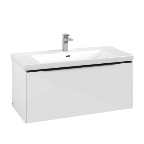 VILLEROY BOCH Subway 3.0 Vanity unit, 1 zásuvka, 973 x 429 x 478 mm, Brilliant White #C56901VE